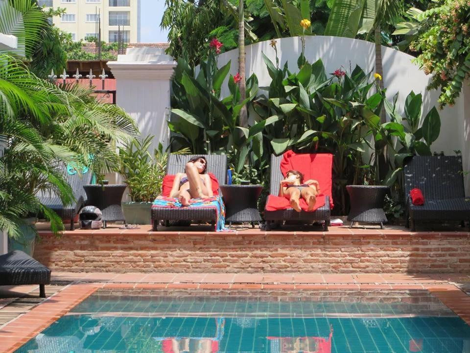 פנום פן Villa Silk Road Hotel מראה חיצוני תמונה